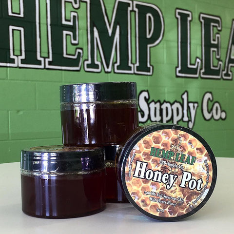 Hemp Leaf CBD Supply Co. Full Spectrum Honey Pot (240MG)